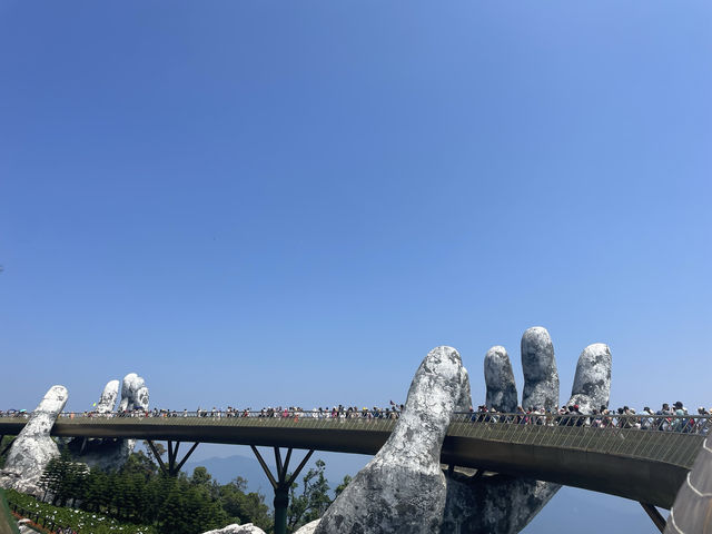 🇻🇳峴港必到景點巴拿山金橋🫴🏽