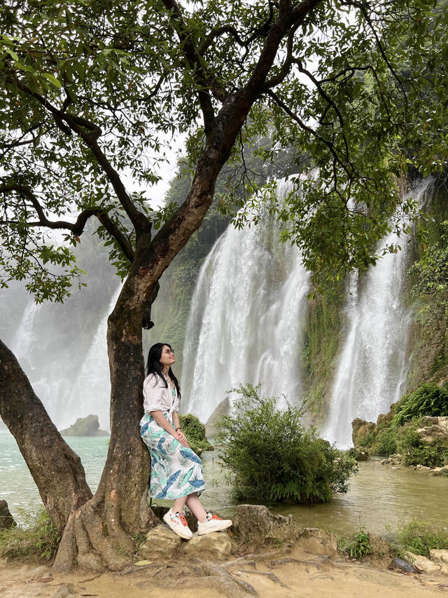 Ban Gioc Waterfall, on border with China