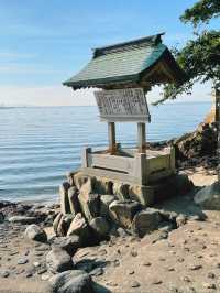 【パワースポット】島全体が神域！竹島の八百富神社⛩