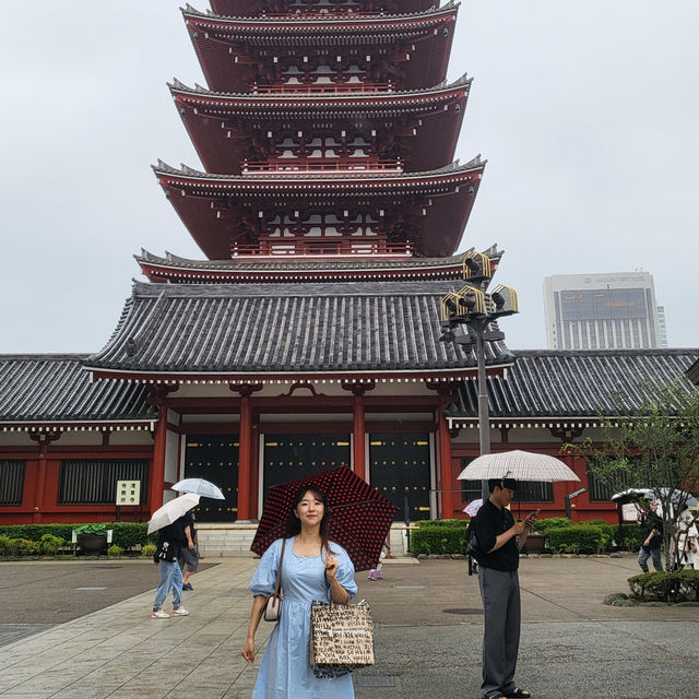 도쿄에서 제일 인기있는 관광지 아사쿠사 센소지🏯
