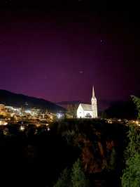 Aurora phenomenon in Switzerland 