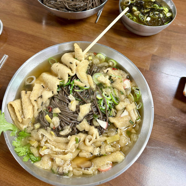 전주한옥마을 소바 맛집 메르밀진미집 본점