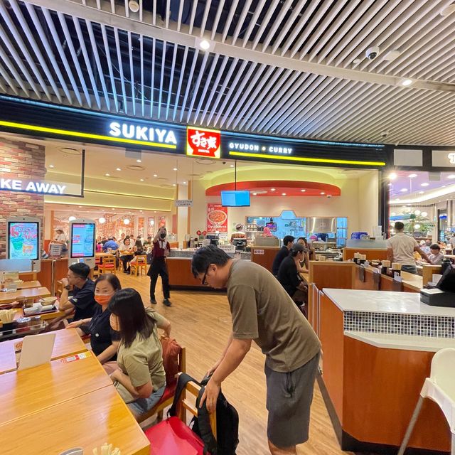 Fast and good Japanese food at Jewel Changi