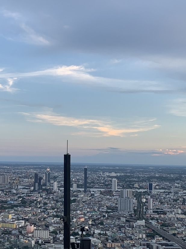 Stunning Skyline view of Bangkok City