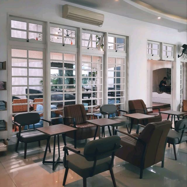THE PLACE IS QUITE SPACIOUS WITH TWO FLOORS
