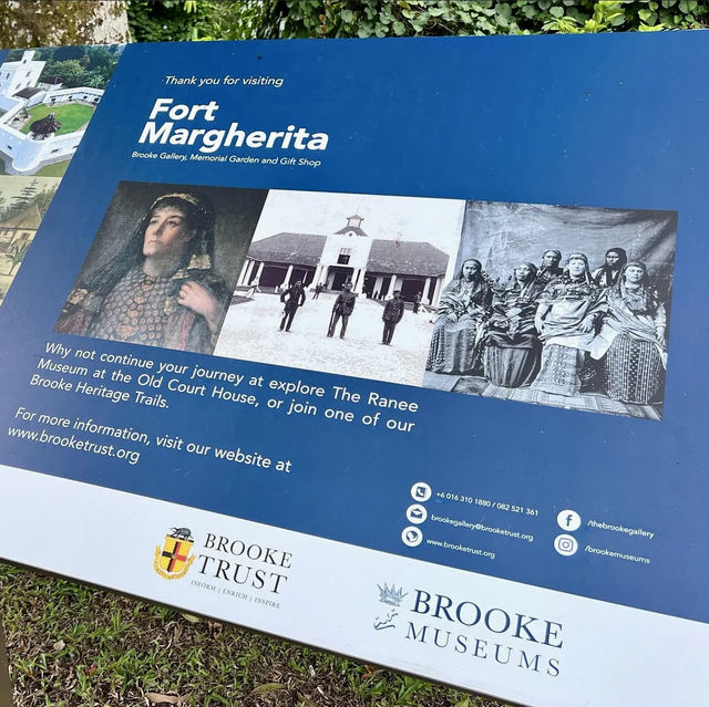 Learn about the Brooke Dynasty at Fort Magherita