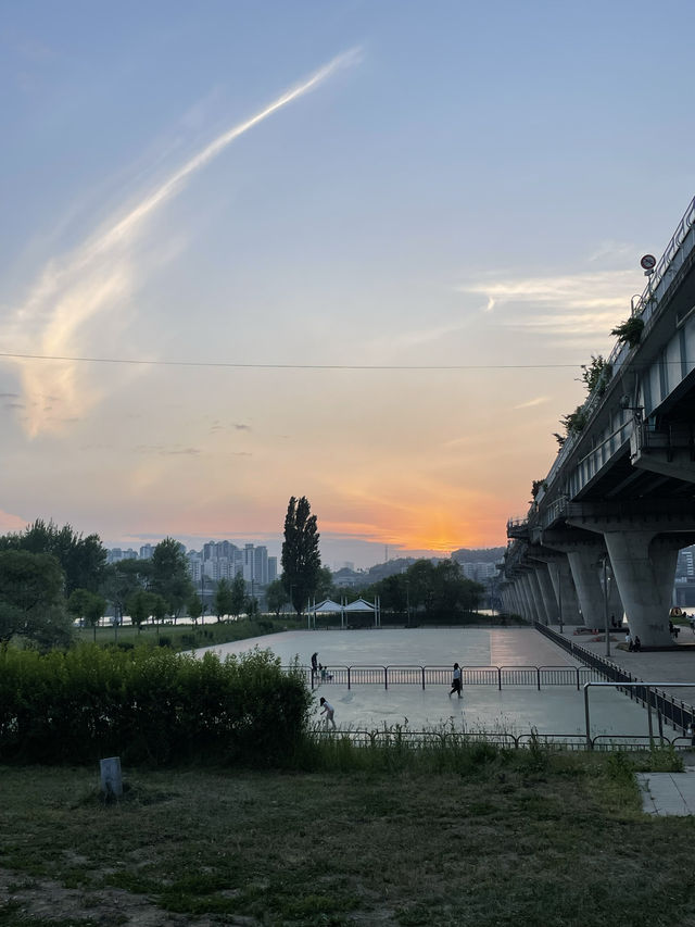 한적한 한강공원 추천! 광나루 한강공원💙