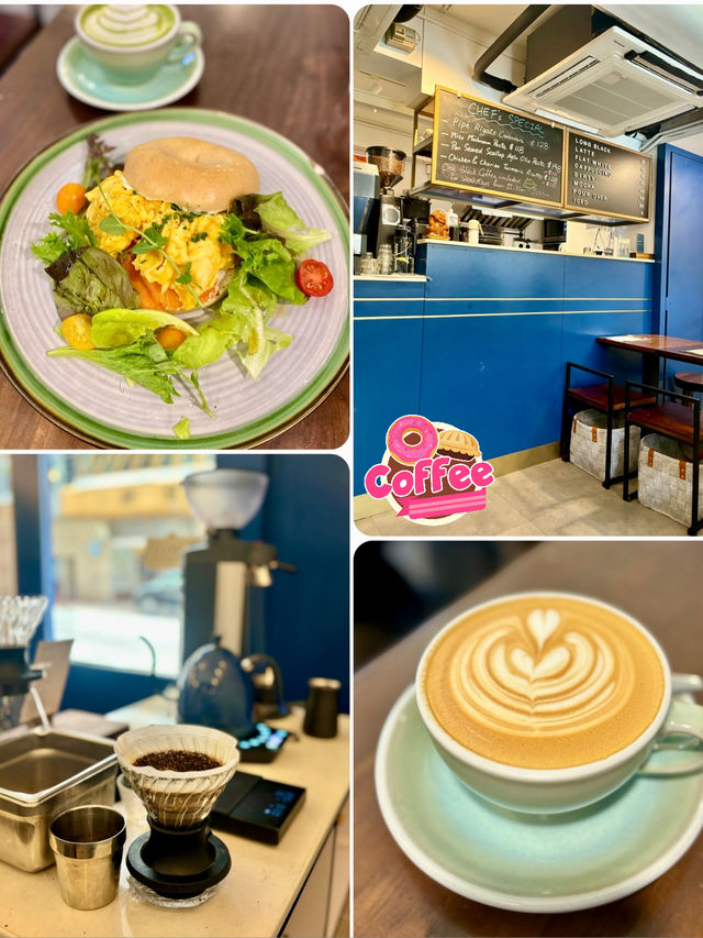 【銅鑼灣】Hogan Coffee：多次到訪品嘗的世一煙三文魚貝果