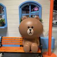 Line Friends粉絲的天堂-熊大麗寶小鎮