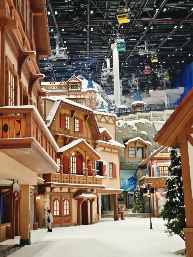 A winter wonderland where you can experience the passionate revelry in the freezing cold.