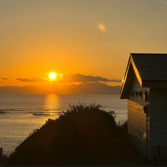 竹野海岸：海景與夕陽的絕美交響曲🌅🌊✨