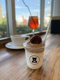 【北九州カフェ】図書館にあるくまさんが待つ落ち着いた可愛いカフェ🧸