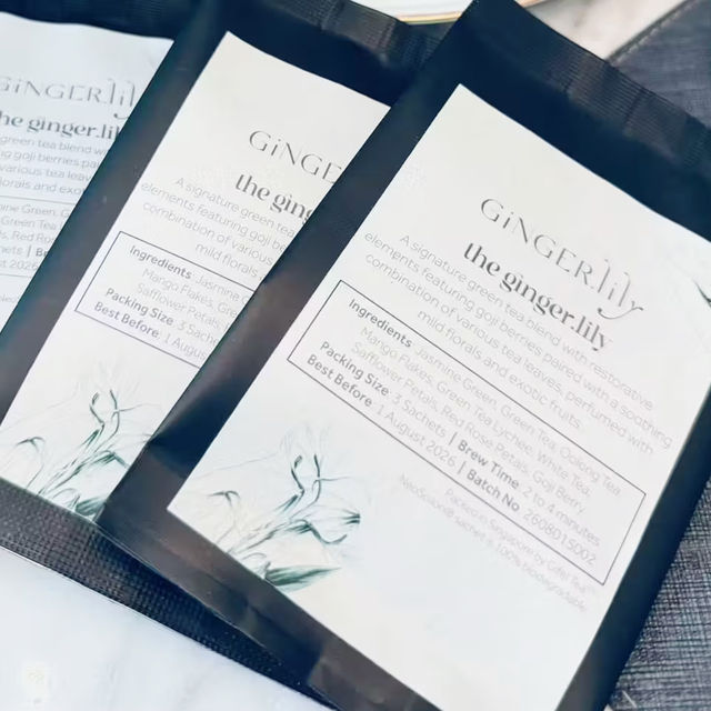 A unique experience: Dining at Ginger.lily, Singapore 🇸🇬