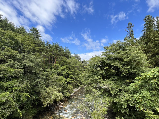 長野県営烏川渓谷緑地 @長野・安曇野🏞️