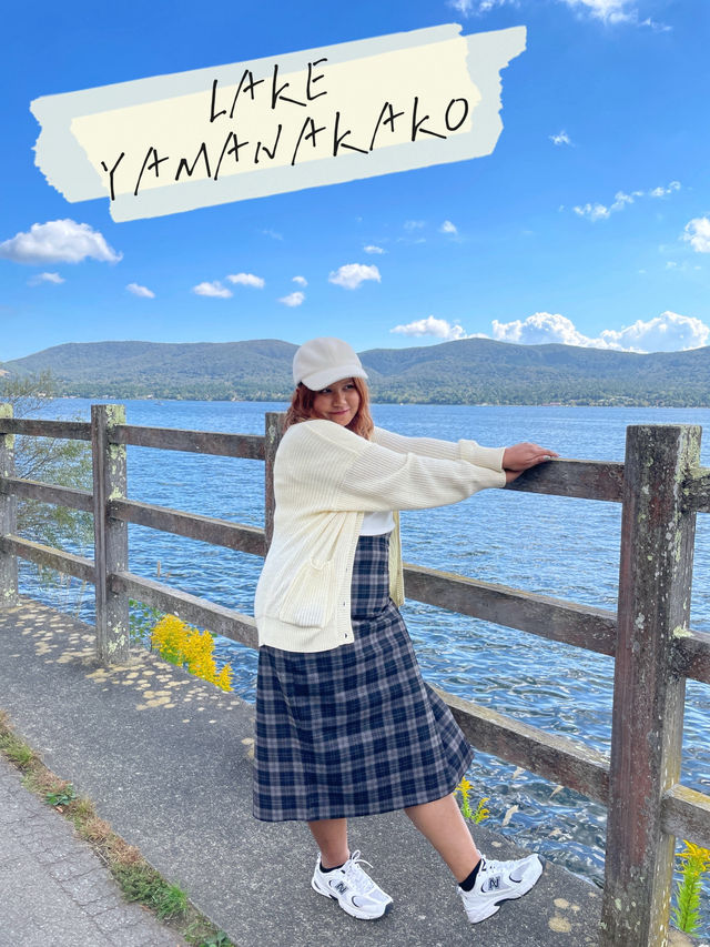 พาชมวิวฟูจิที่ทะเลสาบยามานากะโกะ 🏞️🌳🏔️