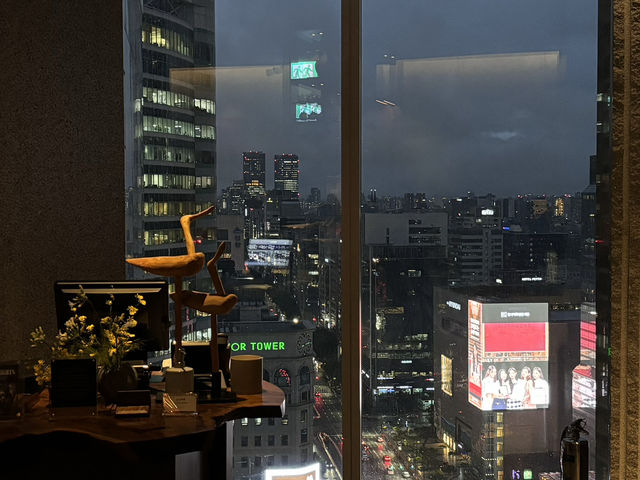 서울의 도심을 한 눈에 Park Hyatt Seoul