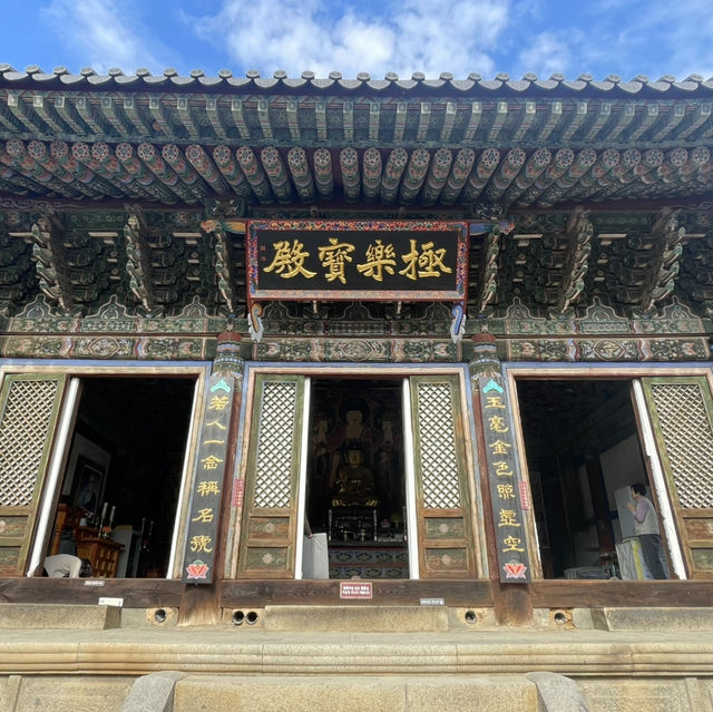 영천 최고의 사찰, 은해사에서 은혜로운 휴일을