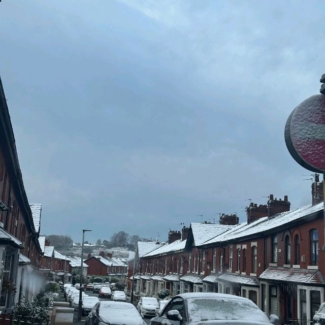 Snow in Preston