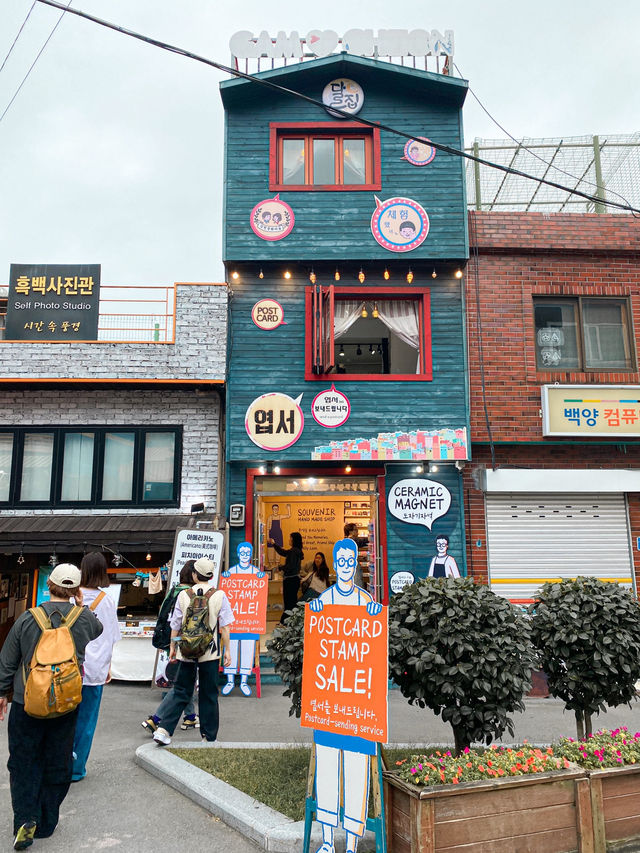 Iconic Vibrant Gamcheon Culture Village in Busan