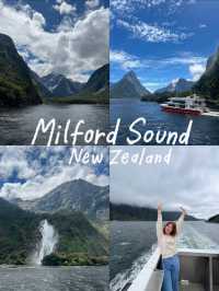 Milford Sound 🛳️ ล่องเรือดูวิวหุบเขาสุดอลังการ 