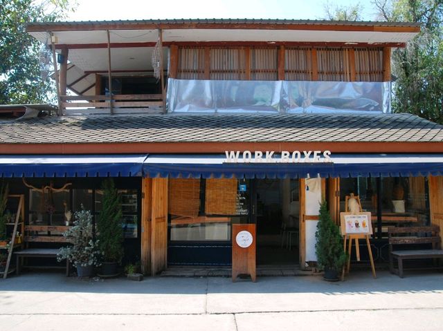 คาเฟ่ในเมืองน่านสวยๆ น่านั่ง Workboxes Cafe' 