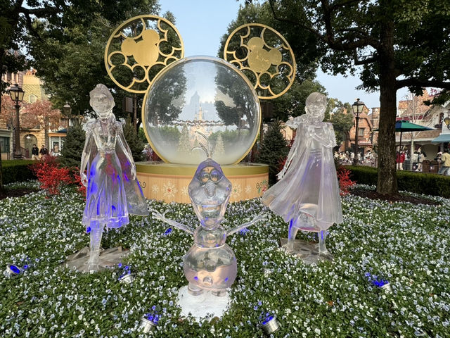 上海ディズニーランド🏰クリスマスイルミネーション🎄