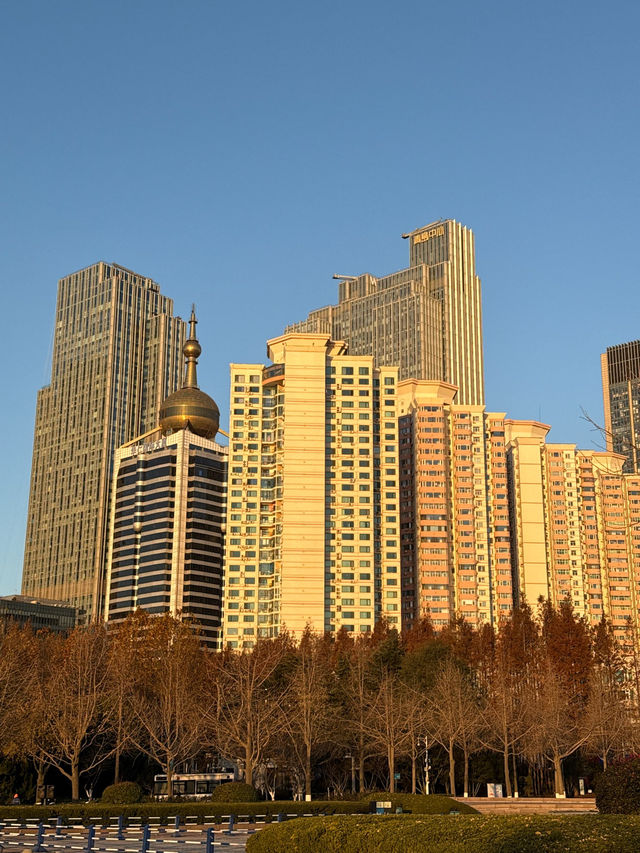 산책하기 좋았던 중국 5.4광장