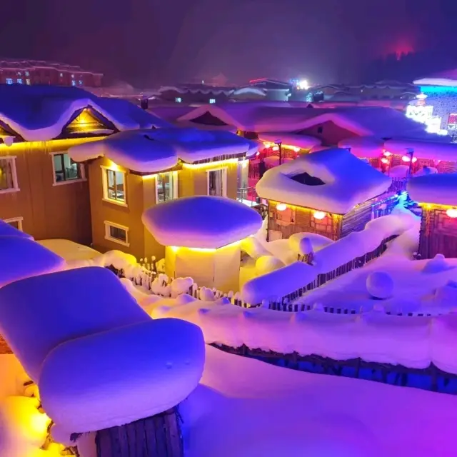 Snow Town หรือ Xuexiang (雪乡) @Harbin