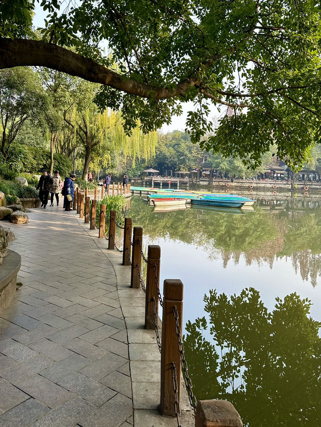มากกว่า🏞️สวนสาธารณะแห่งแรกกลางเมืองเฉินตู