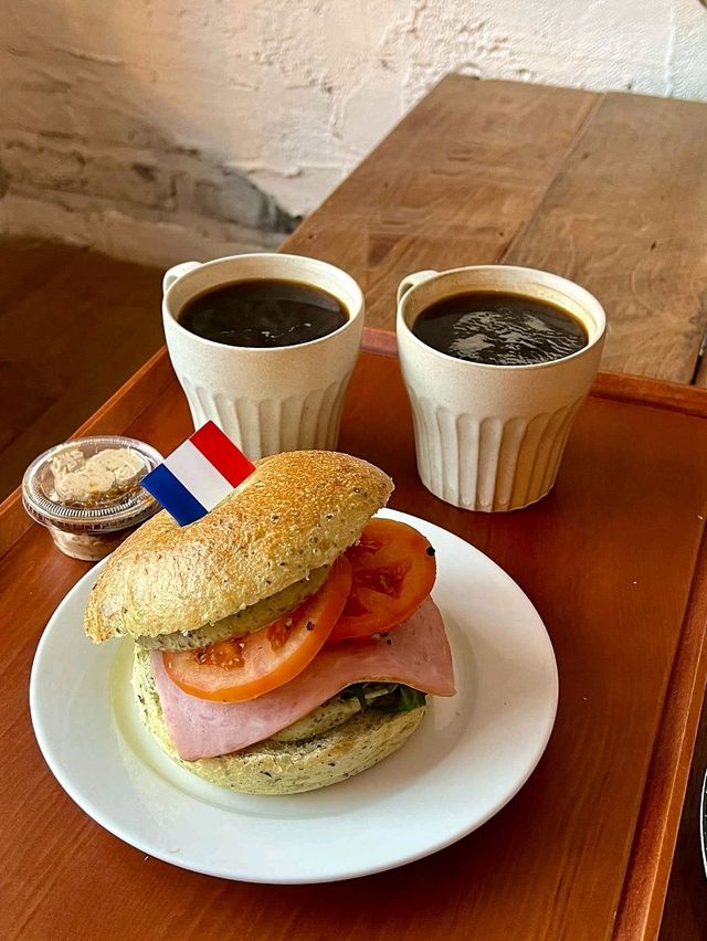 💜홍대 맛집 수상한 베이글