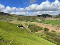 Road to the summit of Mam Tor