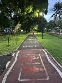 曼谷班嘉奇蒂公園夜跑體驗