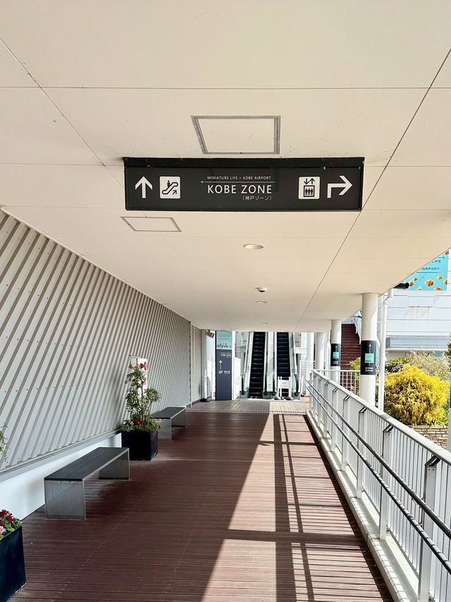 神戸空港　4F展望デッキエリア