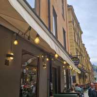 Good coffee and decent food