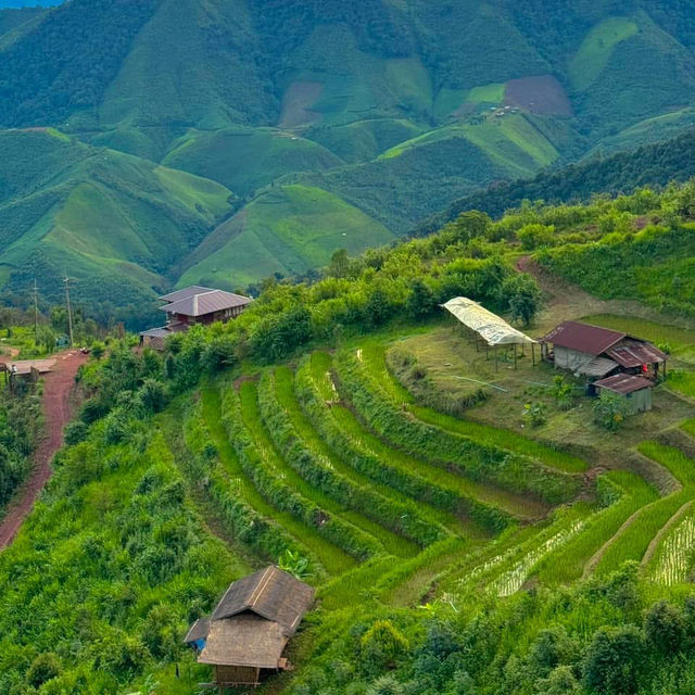 นอนที่พักหลักร้อย วิวหลักล้านของจริงงง⛰️💚🍃