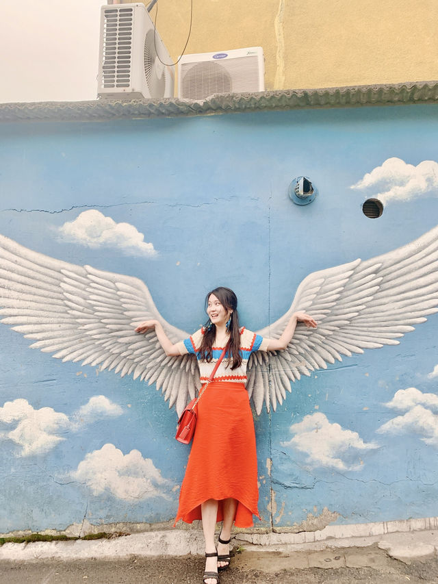 🇰🇷서울 사진 스팟 여기! 색감좋은 이화벽화마을
