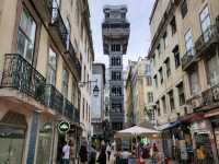 [🇵🇹リスボン] サンタジュスタエレベーターから眺めるリスボンの街並み