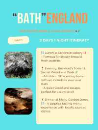 Bath for Hidden Gems & Local Secrets 🏛️