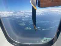 [🇳🇨イル・デ・パン] 絶景フライト！エアカレドニアでヌメアからイル・デ・パンへ