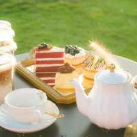 คาเฟ่สีดำ Heaven garden khaoyai 