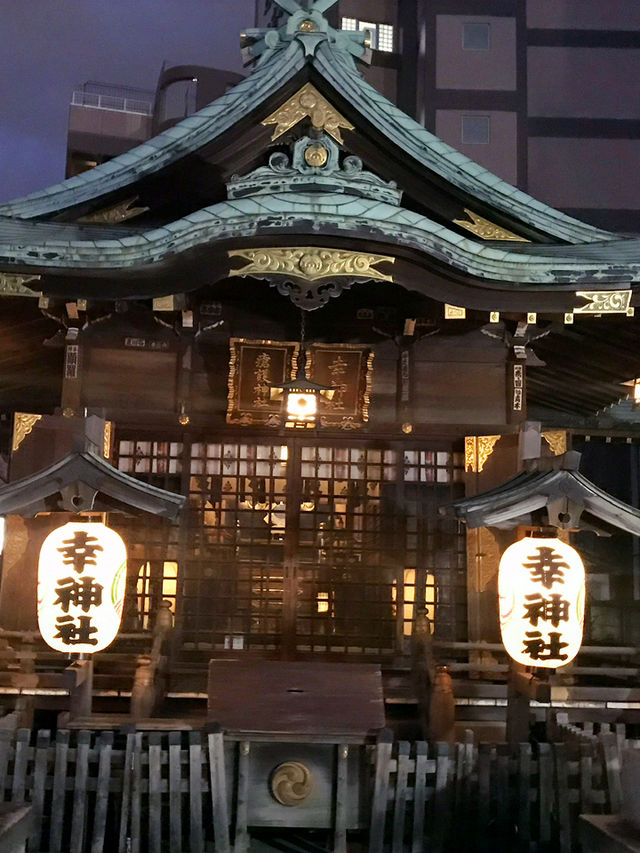 【春の夜の東京港区芝地区　田町-増上寺-東京タワー,芝公園-聖オルバン教会-麻布台、神谷町までシティウォーク。】 