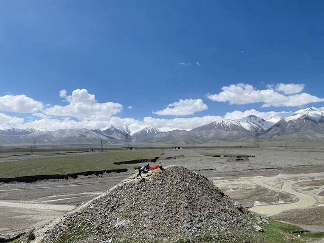 Kunlun Mountain 🏔️ Yuzhu Peak 🩵 Golmud River