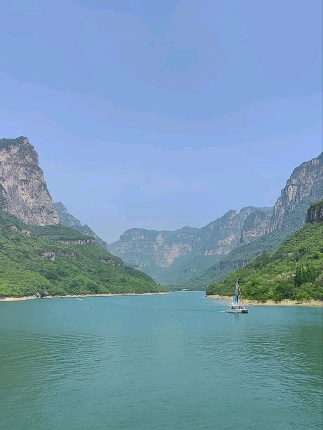 雲台山紅石峽、潭瀑峽、泉瀑峽、獼猴谷