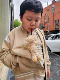 คาเฟ่น้องหมียอดฮิต ในเซี่ยงไฮ้