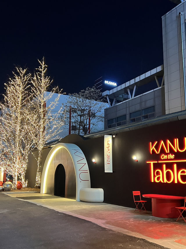 รีวิว Kanu on the Table Pop-Up Store
