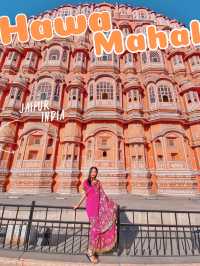 Hawa Mahal ชัยปุระ อินเดีย พระราชวังแห่งสายลม ✨