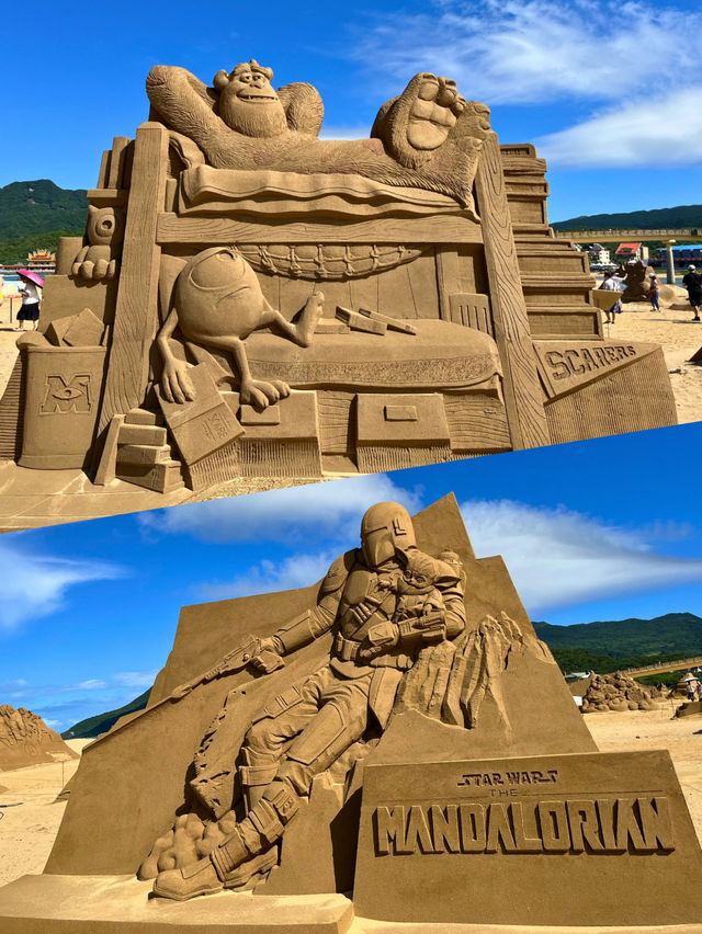 【台湾】夏のサンドアート