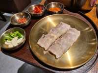 샤브칼국수와 수육을 함께 맛볼 수 있는 충주 연수옥
