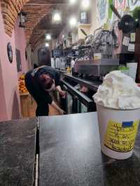 First cup
