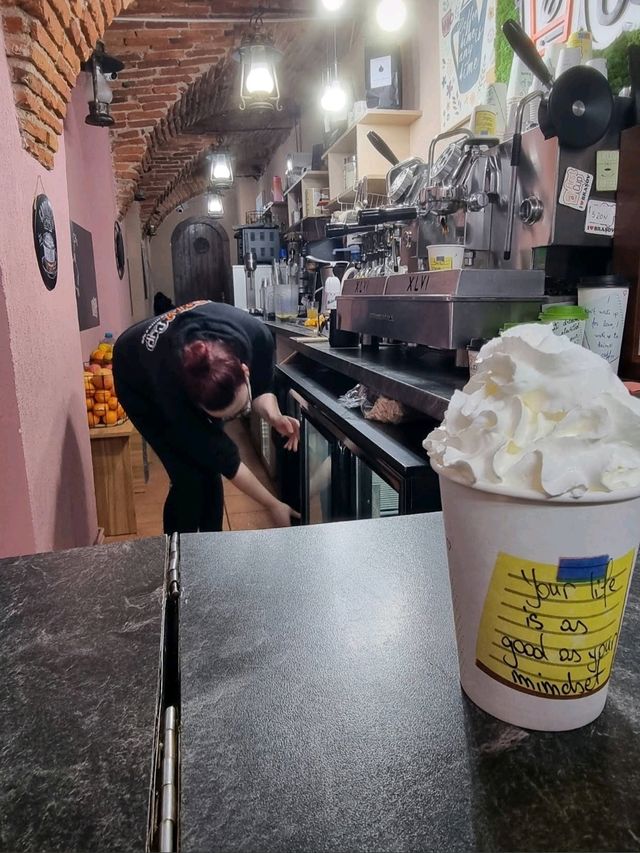 First cup
